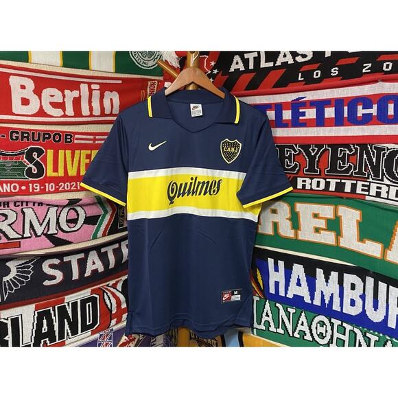 Boca Juniors | Men’s Medium Retro Jersey - Picture 6 of 7